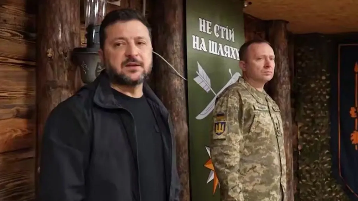 Володимир Зеленський відвідав бійців на Лиманському напрямку: скільки території звільнили у межах «Вівальді»