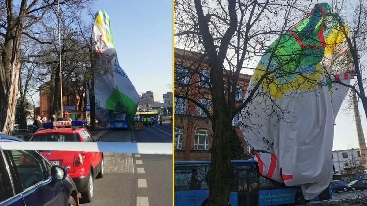 Трагедія у Польщі: повітряна куля врізалася в будинок, загинула жінка – відео