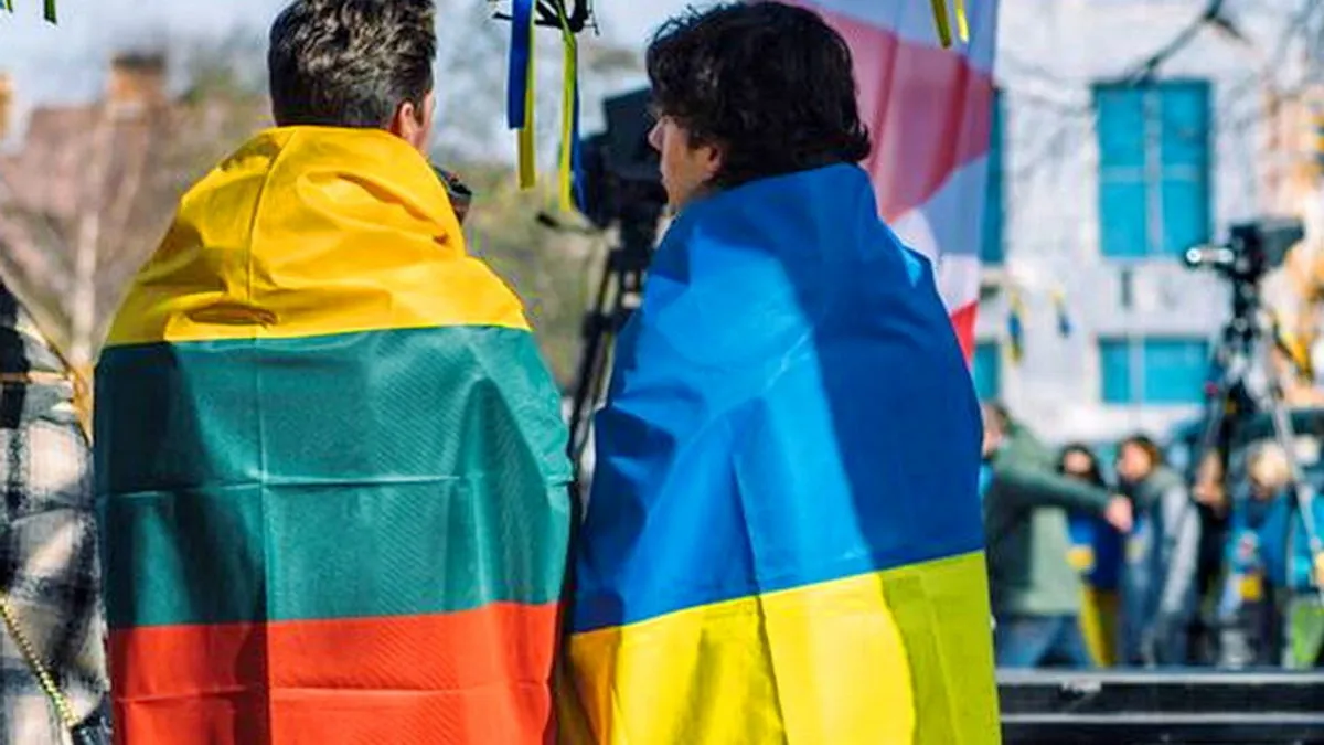 У Литві припинили провадження проти депутата, який скаржився на прапори України: в чому причина