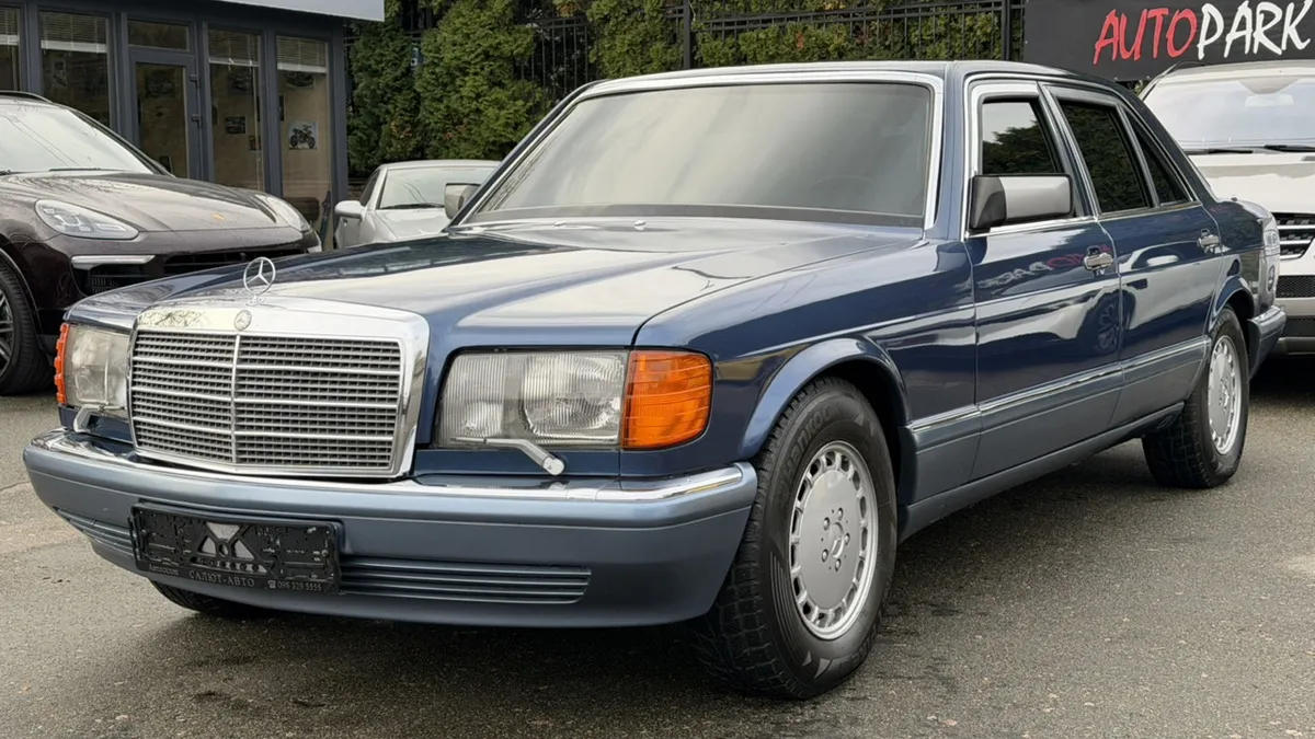У Київській області продають броньований Mercedes 1991 року: скільки просять за культовий S-Class