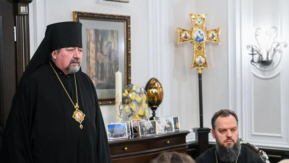 Єпископ ПЦУ отримав три роки іспитового строку: оформлював фіктивне духовенство для 291 військовозобов’язаного