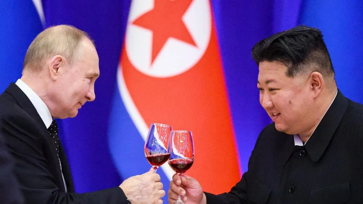 Пообіцяв Путіну поглиблювати співпрацю та підтримав «священну війну» РФ: Кім Чен Ин відповів на привітання