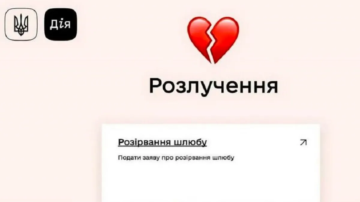 Онлайн-розлучення в «Дії» можуть запустити вже цього літа: як стартує бета-тест