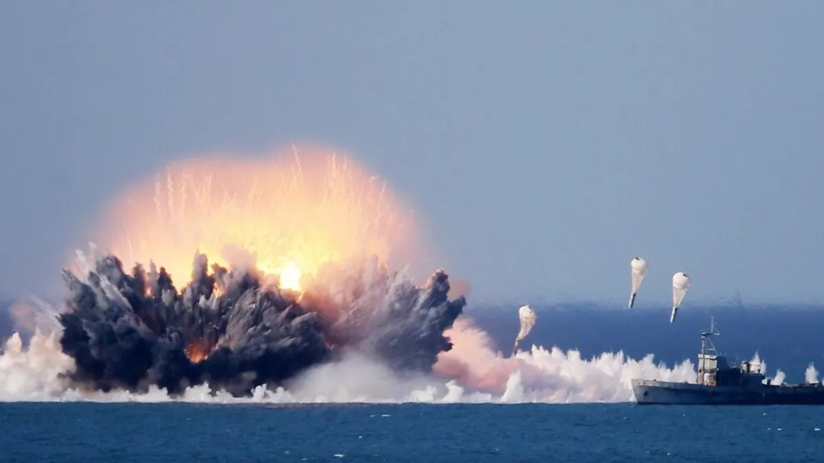 Морські платформи Magura ГУР уразили два радіолокаційні об’єкти окупантів у Криму: відео атак