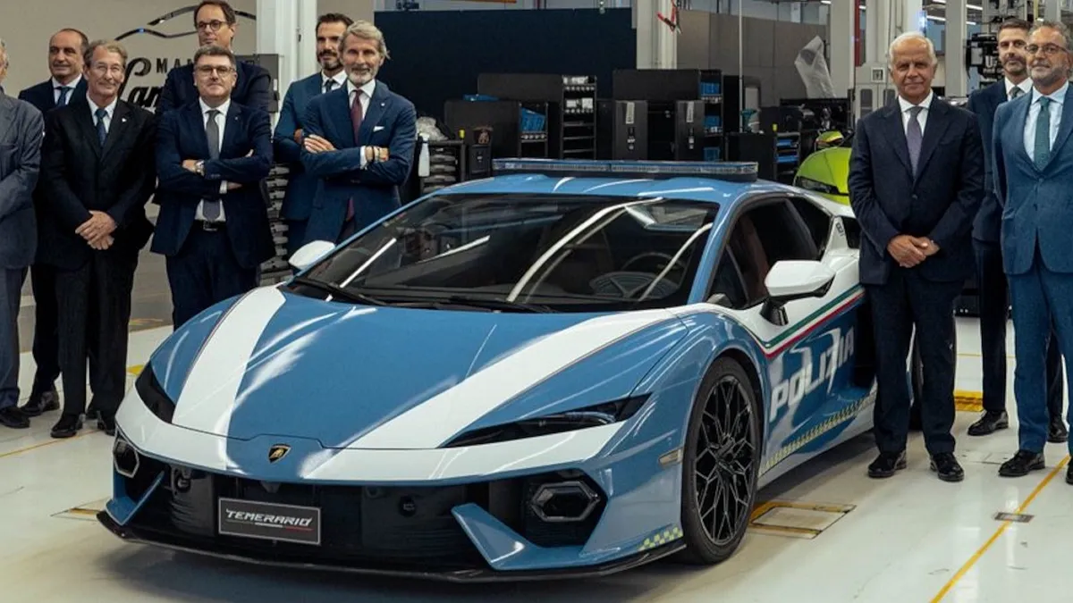 Lamborghini презентувала поліцейську версію авто: чому суперкар не використовуватимуть у погонях