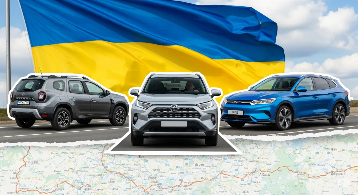 Найпопулярніші авто серед українців у 2025 році: прогрес електромобілів, доля ринку з пробігом