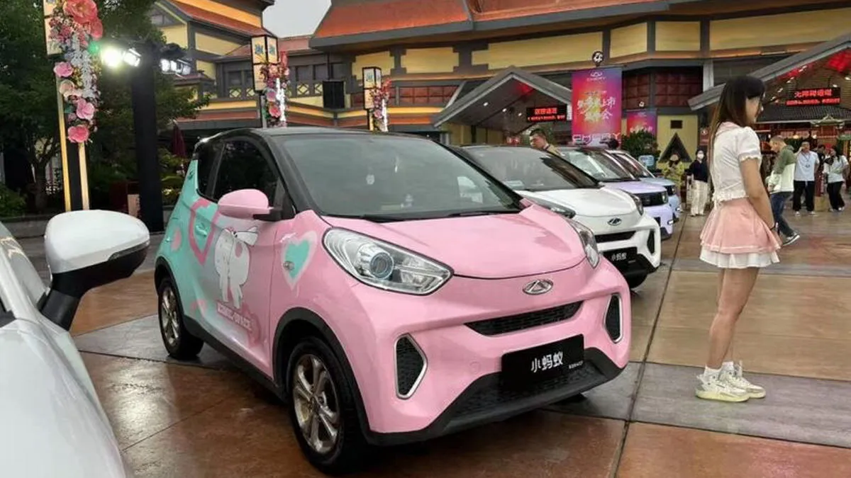 Chery представив новий компактний електромобіль QQ Domi: відома його ціна і характеристики