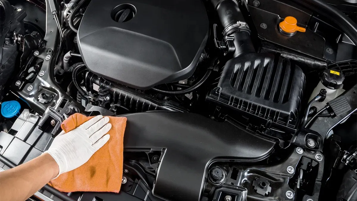 двигун, миття