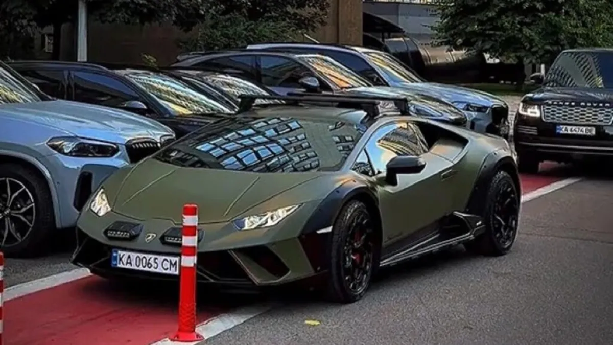 Дикий бугай: в Києві помітили вельми рідкісний Lamborghini — скільки коштує такий «італійський бик»