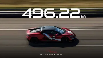 Названо найшвидший автомобіль світу зі швидкістю 496 км/год: він зроблений не в США, Німеччині чи Японії