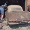 Зірково-смугастий скат: у США знайшли культовий Chevrolet Corvette Stingray — машина не виїжджала 50 років 