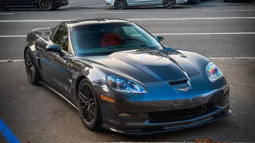 На вулицях Києва помічено 638-сильний Chevrolet Corvette ZR1: він встановив рекорд Нюрбургрингу