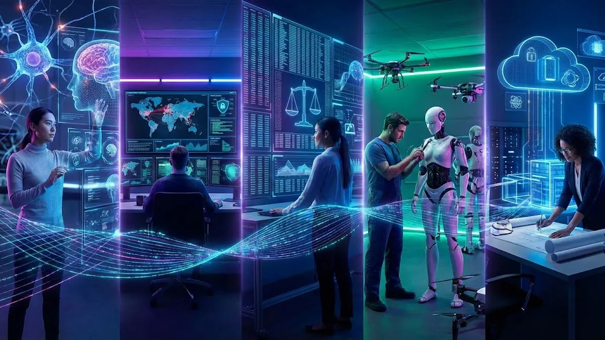 Штучний інтелект та кібербезпека. Топ-5 професій, які будуть найбільш потрібні у 2026 році