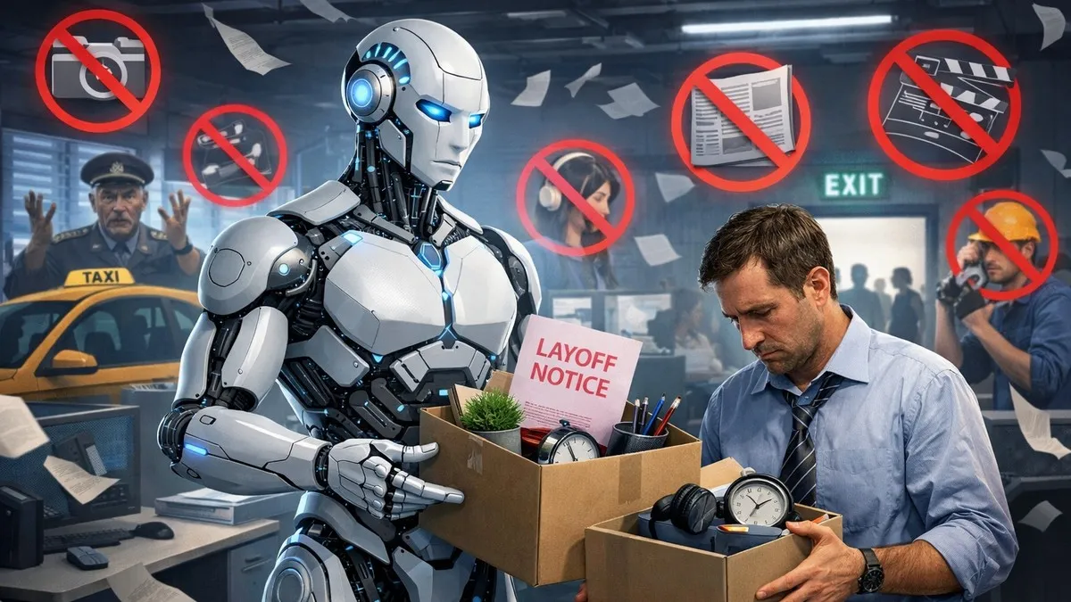 Штучний інтелект забирає роботу: 10 професій, які зникнуть до 2030 року 