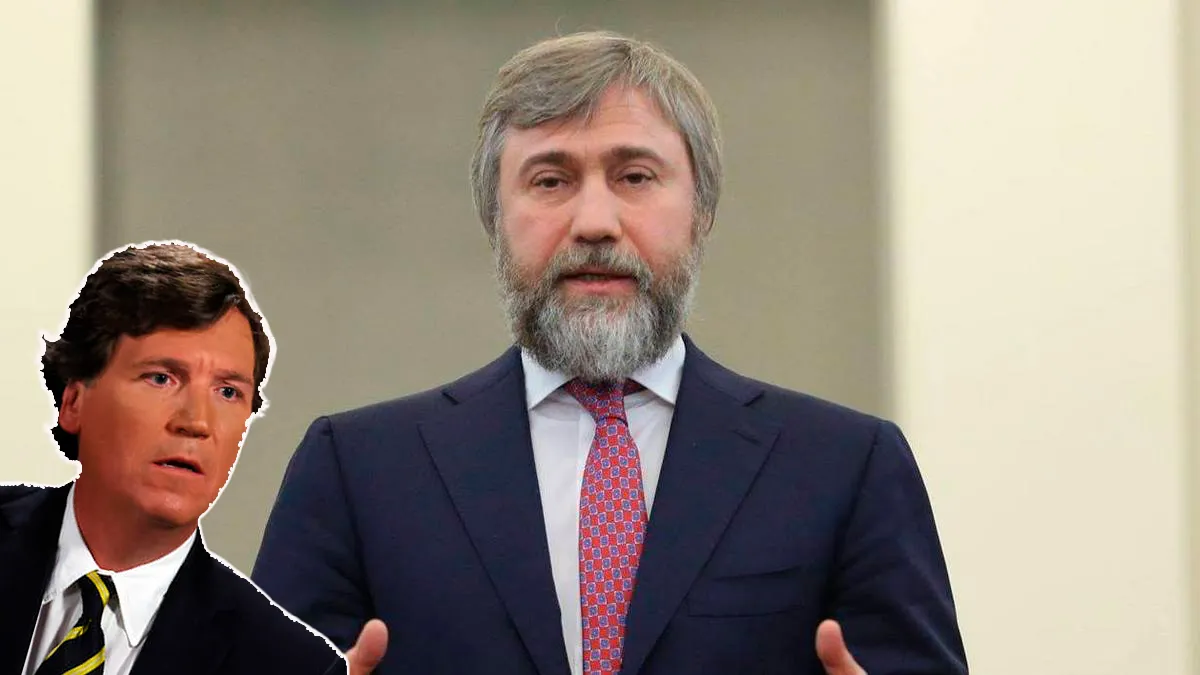 «Будуть ще більше переслідувати»: Новинський нажалівся на Україну Такеру Карлсону – вийшов набір пропаганди
