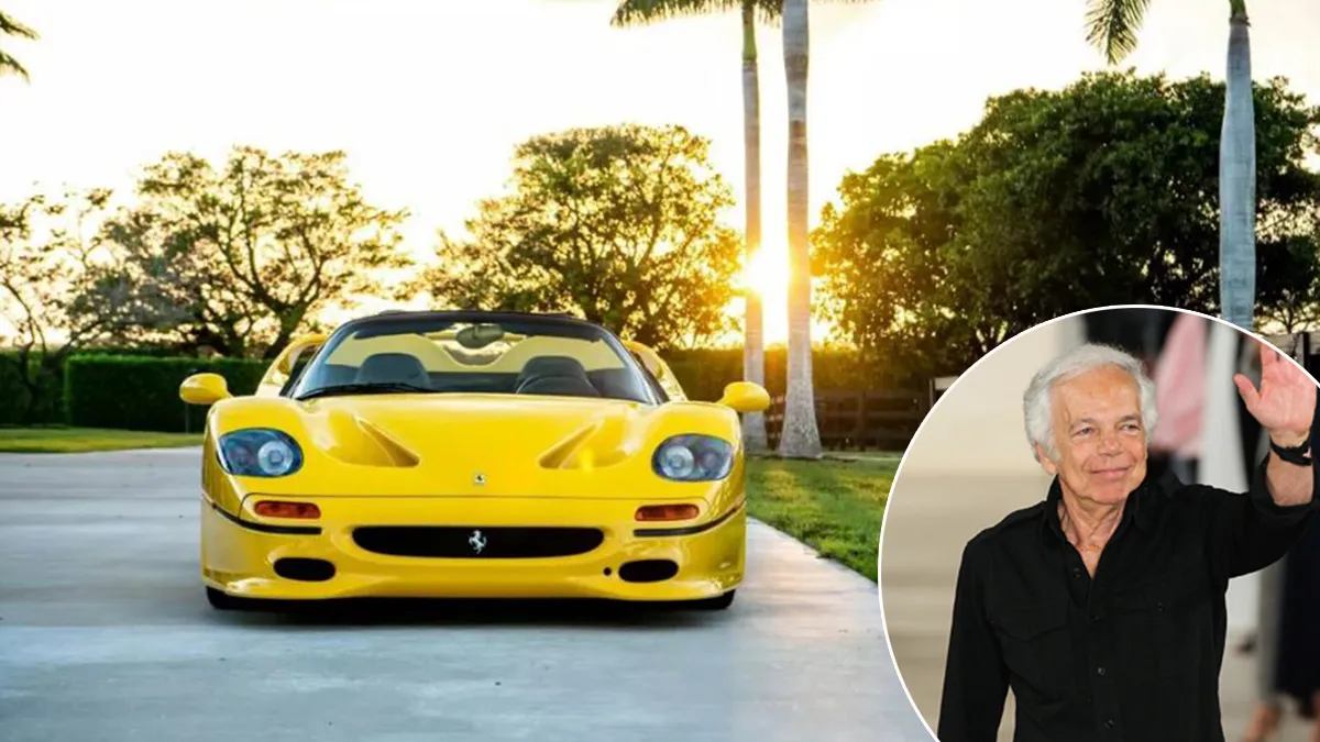 У США пустили з молотка унікальну Ferrari F50 Ральфа Лорена: за скільки продали авто культового модельєра