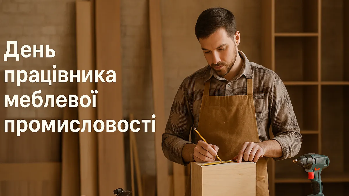 День меблевика 2025: чому ці майстри заслуговують на подяку