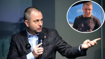 Голову району «послали» на три букви: Бахматов показав, як тітушки влаштували розбірки на парковці Троєщини