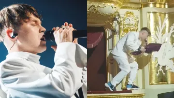 Пивоваров влаштував акробатичний трюк на балконі Одеського театру: фани відреагували по-різному 