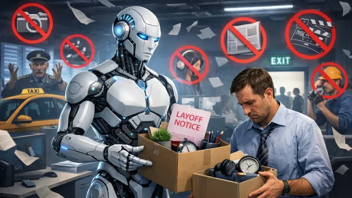 Штучний інтелект забирає роботу: 10 професій, які зникнуть до 2030 року 