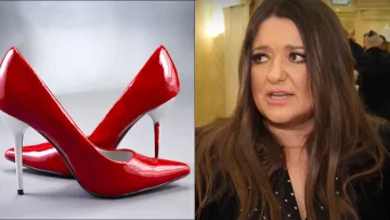 Могилевська ледь не травмувала одного з членів команди туфелькою: ось як це було