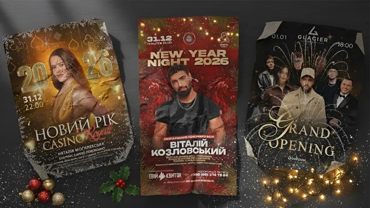 Трускавець, Буковель, ліси Полтавщини: де виступатимуть українські зірки в новорічну ніч та скільки це коштує