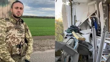 Тарас Тополя показав свій будинок, у який стався «‎приліт» ракети: «Висновків не буде…‎»