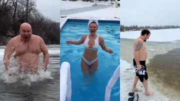 «Зі святом Водохреща!»: зірки шоубізнесу і спорту занурилися в ополонку і показали яскраві фото та відео