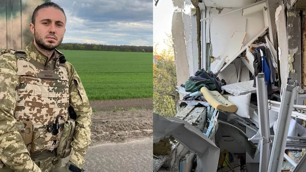 Тарас Тополя показав свій будинок, у який стався «‎приліт» ракети: «Висновків не буде…‎»