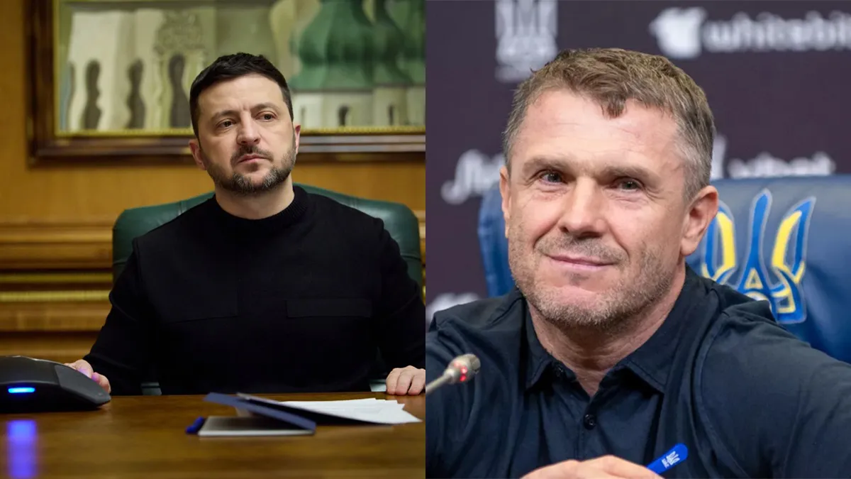 «Я просто не міг відмовитися»: Ребров розповів про несподіване прохання президента Зеленського