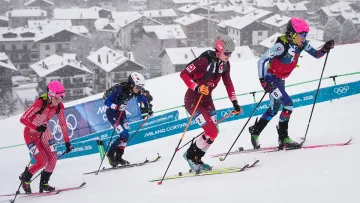 На Олімпіаді вперше відбулися змагання зі скі-альпінізму: одним із медалістів став «нейтральний» спортсмен