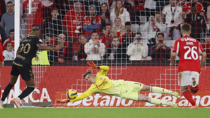 Трубін відбив пенальті, але гол Судакова не став переможним для Бенфіки: як зіграли українські легіонери