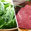 Шпинат чи м'ясо: дієтологиня сказала, що краще вживати при нестачі заліза