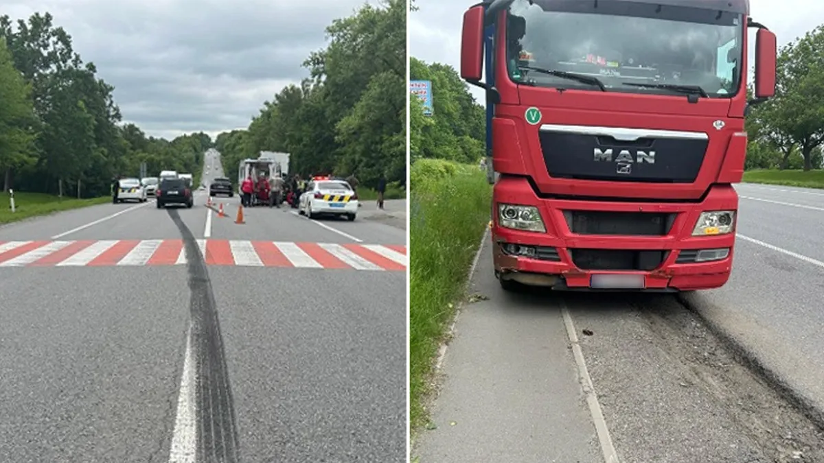 На Хмельниччині вантажівка збила 12-річного хлопчика на пішохідному переході: відомо про його стан