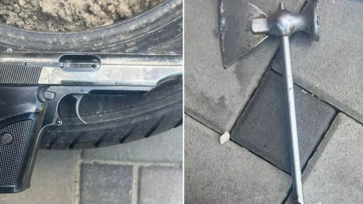 З пістолетом і сокирою вимагали 800 грн зарплати для подруги від адміністратора кафе: що загрожує двом киянам