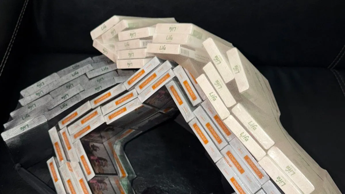 На Закарпатті жінки на собі намагалися вивезти понад 150 пачок сигарет до Угорщини: як вони їх ховали – фото