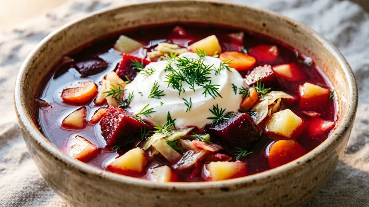 Це не те саме, що борщ: як приготувати буряковий суп, який захоплює кольором та ніжністю