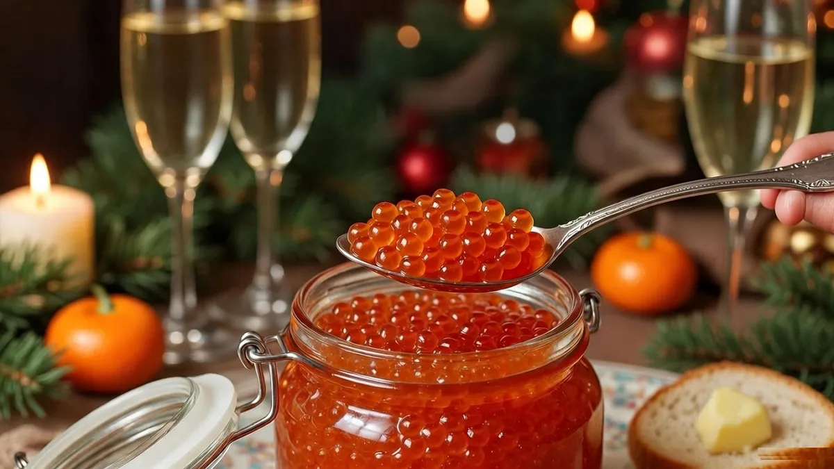 Червона ікра на Новий рік: як обрати справжній делікатес та не потрапити на гачок шахраїв