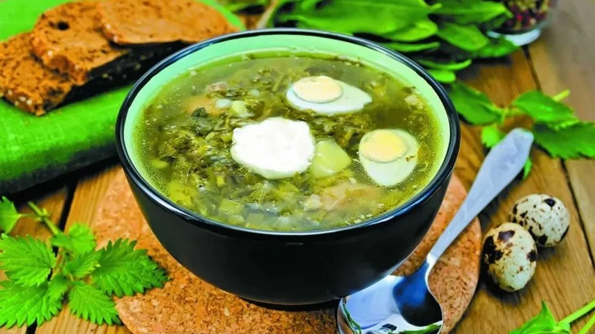 борщ, зелений