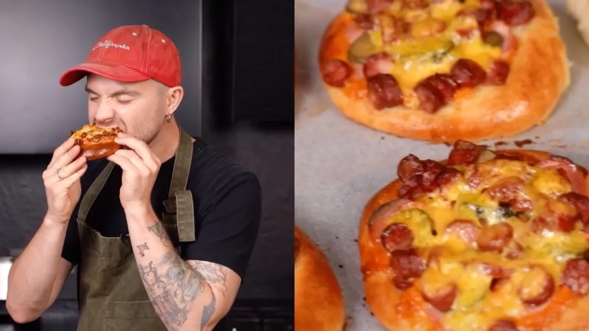 Рецепт із минулого: Міша Кацурін показав, як готувати легендарну піцу з «кетчунезом»