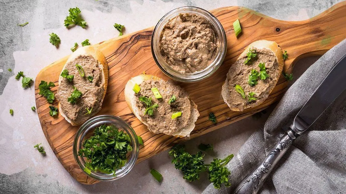 паштет, курка, печінка