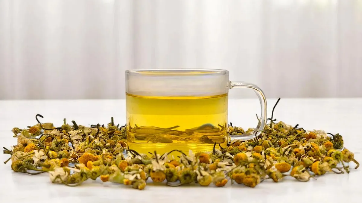 Трав&rsquo;яний чай із ромашкою та м&rsquo;ятою. Фото teahouse