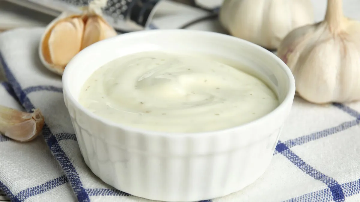 соус, часник