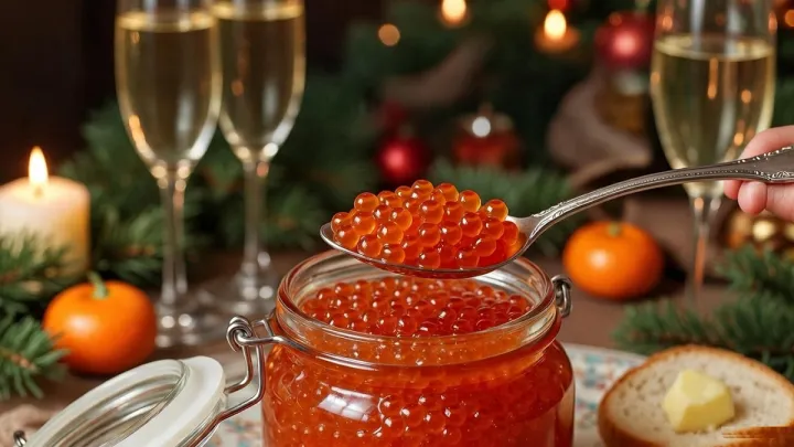 Червона ікра на Новий рік: як обрати справжній делікатес та не потрапити на гачок шахраїв