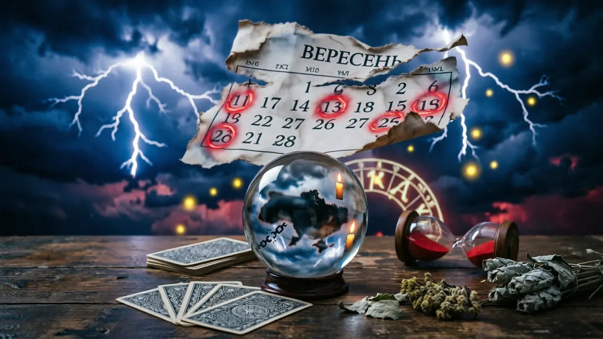 Астронумерологиня назвала найнебезпечніші дні вересня: дати й ризики для України