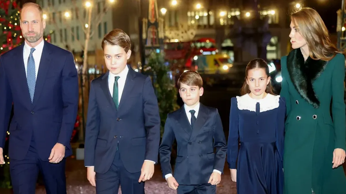 Принц Вільям і Кейт Міддлтон відвідали різдвяний ланч у Букінгемському палаці: це сталося вперше з 2019 року