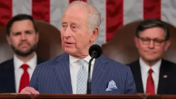 «Потрібна незламна рішучість»: Чарльз III у Конгресі США закликав посилити підтримку України