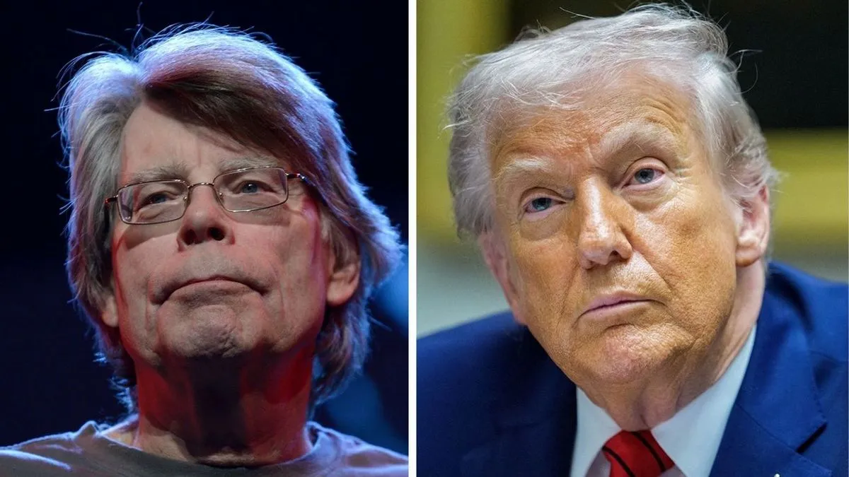 «Трамп уже впав на дно»: Стівен Кінг жорстко розкритикував президента США