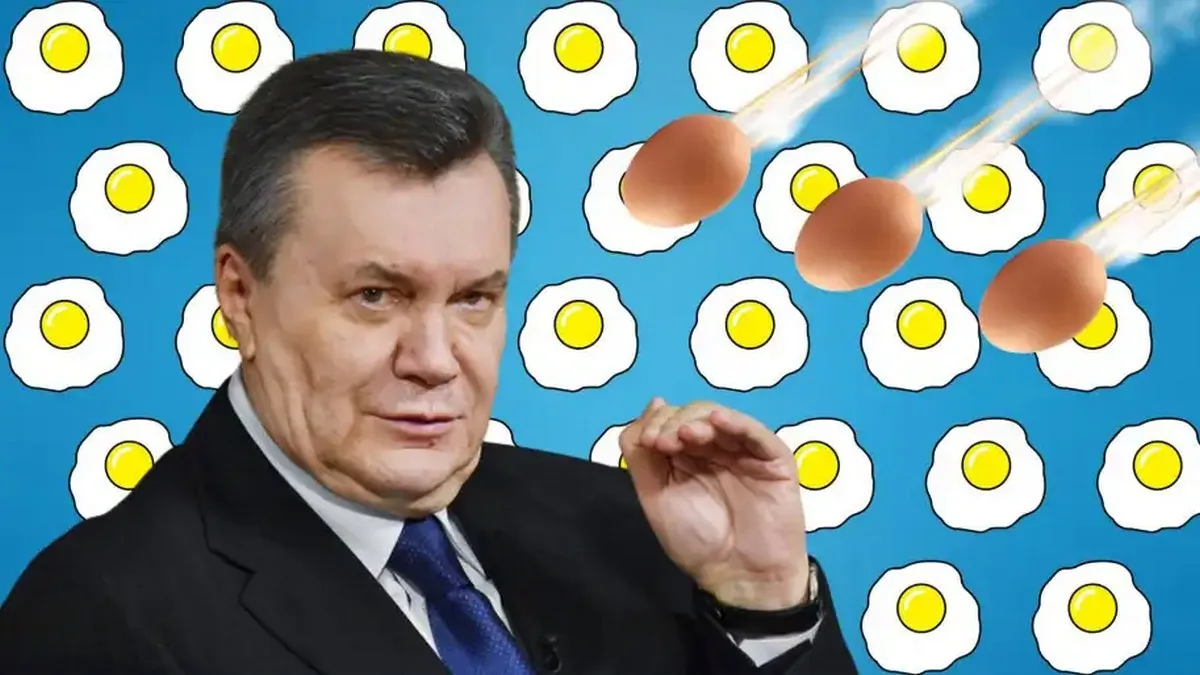 21 рік тому в Януковича кинули яйцем і він впав: відео найсмішнішого замаху на кандидата в президенти