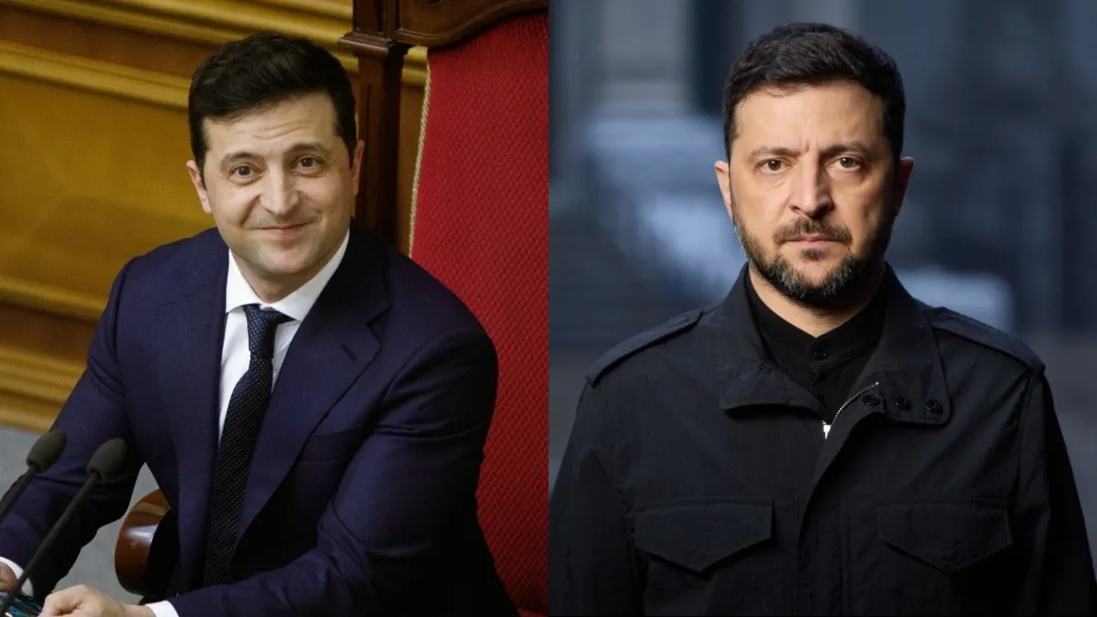 Від молодого артиста до втомленого президента: як війна змінила зовнішність Володимира Зеленського